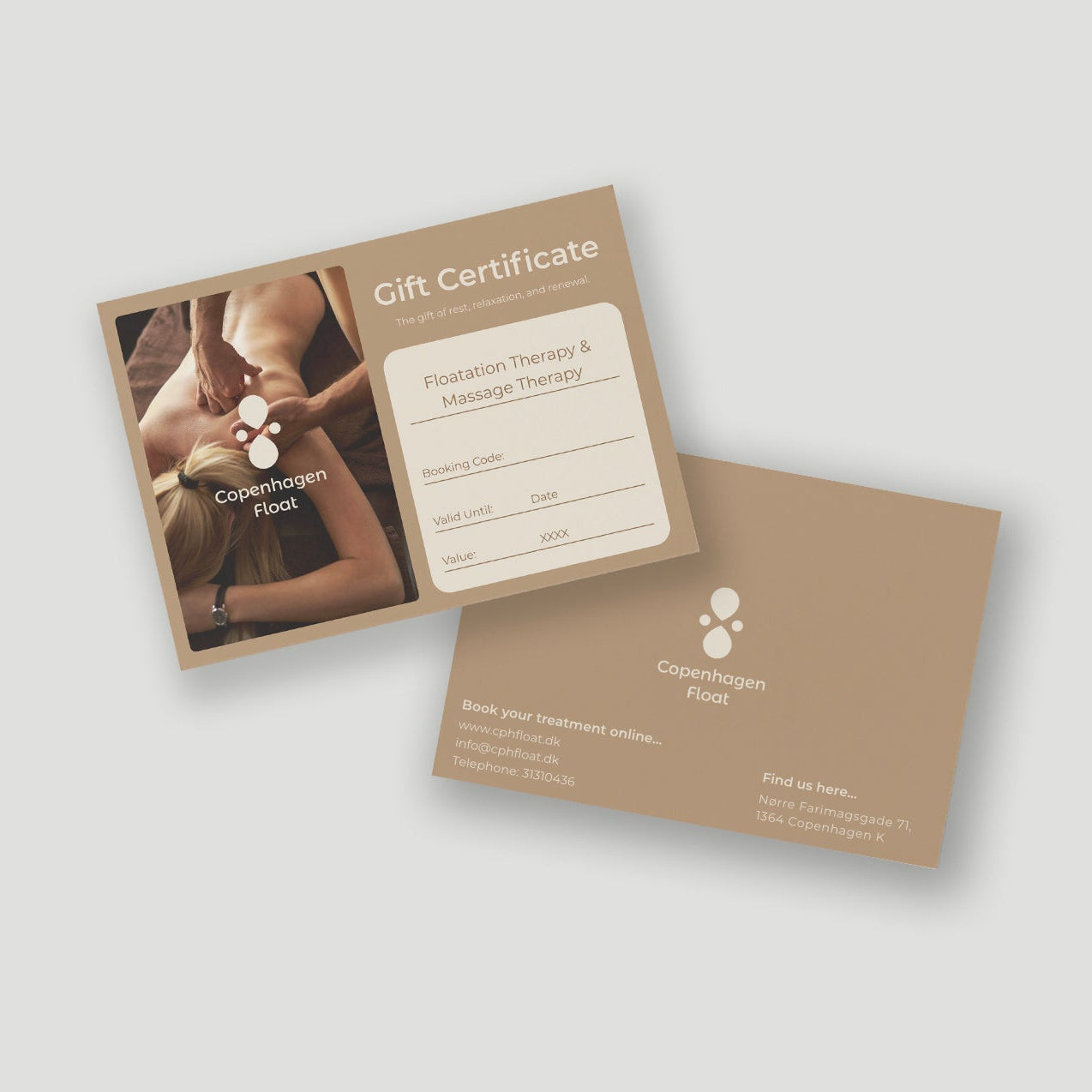 Gavekort til Floating & Massage