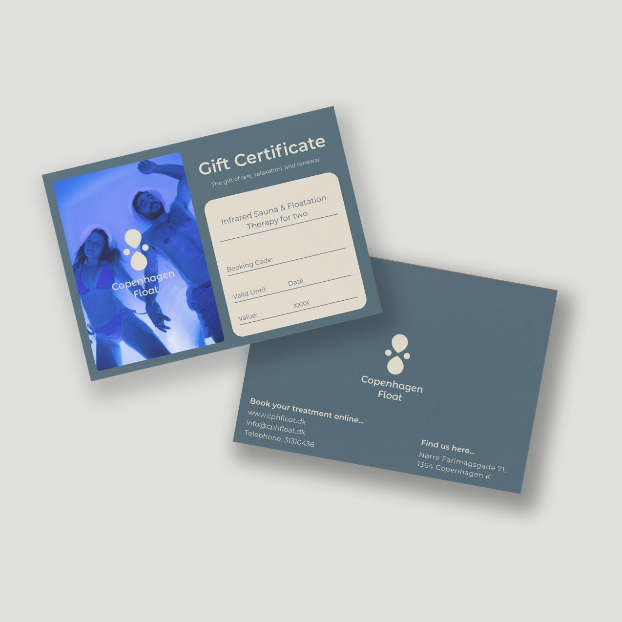 Infrarød Sauna og Floating for 2 personer